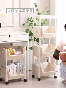 ชั้นวางของใช้ อเนกประสงค์ขนาดใหญ่ ล้อหมุน360องศา 3ชั้นและ4ชั้น พร้อมล้อเลื่อน+ที่จับ เคลื่อนย้ายสะดวก จัดเป็นระเบียบ แข็งแรงทนทาน