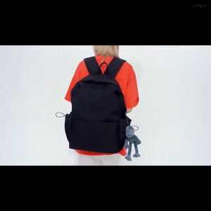 Stylish and simple student shoulder bag a backpack suitable for going to school or going out.