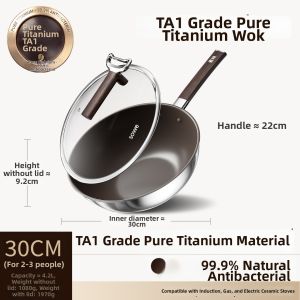 SOWE | Non-Stick Multi-Purpose Titanium Frying Pan Suitable for Gas and Induction Cooktops
