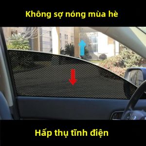 Tấm Che Nắng Ô Tô Dán Chống Tia UV Kính Cửa Sổ Chống Nắng Phim Cách Nhiệt PVC Cửa Sổ Trời Năng Lượng Mặt Trời Bóng Khối Màn Cho Xe Windows