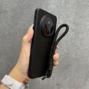 Huawei Mate70Pro Silicone Phone Case Magnetic Fine Line Large Hole Skin-like Texture Protective Cover for Huawei Mate60 pro