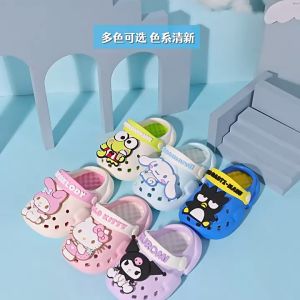 【READY STOCK】Childrens Non-slip Hole Shoes Lightweight and Healthy EVA Beach Slippers
