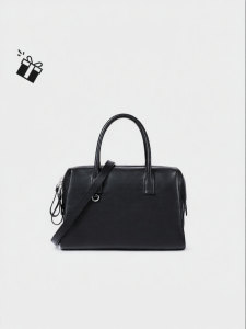 Dissona | Versatile Leather Boston Bag
