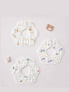 TEN‑M JOURNEY 20pcs Disposable Bib Baby For Toddler With Pocket Infant Feeding Apron Saliva Bibs Kids Children