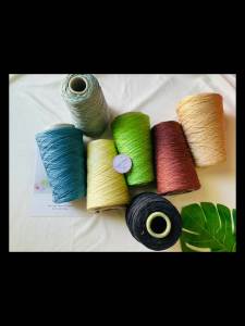 Yarn - Sợi Dệt Cotton Hàng Ý | Sợi mềm dạng dep ngoài móc nón mũ túi thì có thể móc áo váy | Lẻ gram | Terri Store