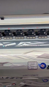 ZR230 striping stiker bahan transparan motor beat deluxe semifull stiker variasi transparan semifull