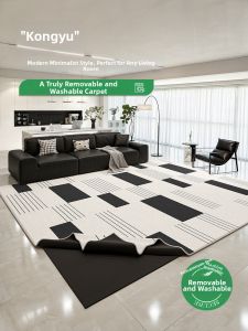 ZHUOYI | Detachable Silent Modern Luxury Carpet for Home