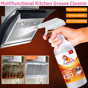 Multifunctional Kitchen Grease Cleaner Degreaser House Foam Cleaner Powerful Oil Remover Spray