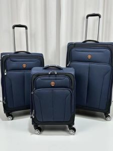 Oxford Fabric Luggage Bag 28 Inches with Pull Rod Fashionable Travel Suitcase Handbag for Youth Single Direction Wheel