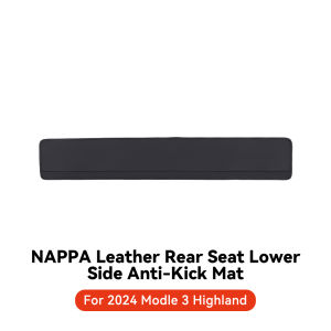 YZ For Tesla Rear Seat Lower Protective Mat Anti-kick Pads Applicable to 2019-2025 Model Y Juniper Model 3 Highland accessories