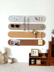 Creative Photo Wall Message Board Background Board Hole-Free Pinboard Display Softwood Board Kindergarten