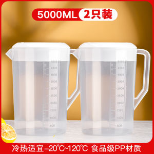 Nhựa Lớn Cốc Đo Có Nắp Đậy Để Sử Dụng Thương Mại Thực Phẩm Dụng Cụ Nhà Bếp Chịu Nhiệt Trà Sữa Shop Xô 5000ml