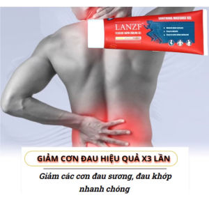 Kem Xoa Bóp Giảm Đau Xương Khớp LANZF SOUTH MOON – Kem Massage Chondroitin LANZF Phục Hồi Xương Khớp Cổ Vai Gáy