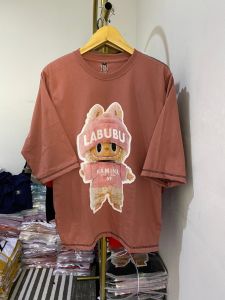 NAMINA - Tshirt Kaos Cewe Labubu Model Outside Jahitan Luar Pakaian Wanita Size M - XXL