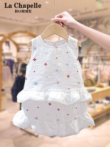 LA CHAPELLE HOMME | Bộ Áo Vest và Quần Short Thời Trang Mùa Hè