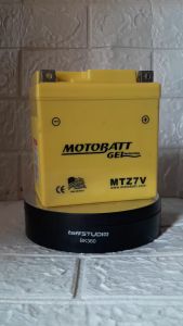 Aki Motor Yamaha NMax Lexi AEROX Xmax Kawasaki KLX 150 teg 12 Volt 6 Ah Aki Kering Gell Motobatt MTZ7V