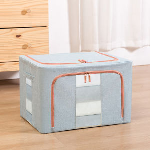 Foldable Cotton-Linen Storage Box