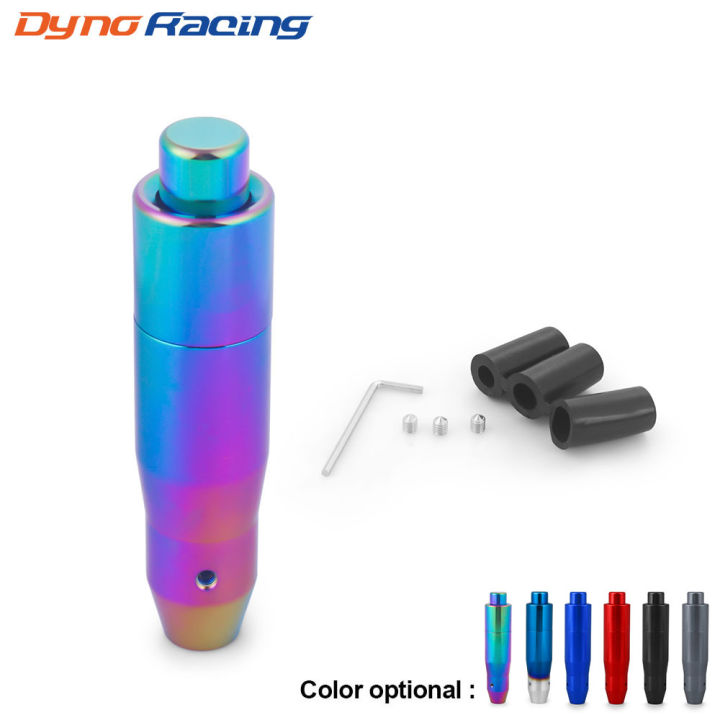 15CM JDM Aluminum Auto Gear Shift Knob Push Down Button Automatic Stick