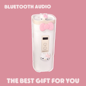 Portable Mini Electric Kt Cat Water Bottle Heating Travel Insulated Gift for New Year Home Use Creative Practical Gift