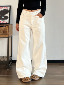 Cleanfit American Retro Straight Leg Jeans Loose Wide Leg Casual Long Pants plus Size Women Comfortable Loose Fit Denim