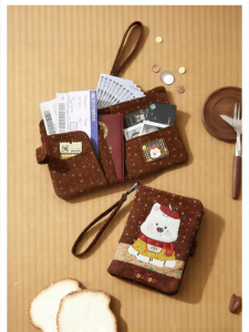TOUTOU | Cute Travel Organizer Wallet Passport Case