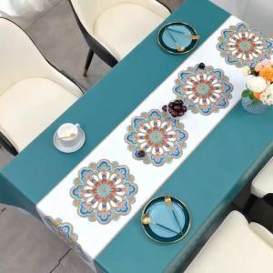 PVC Tablecloth: Oil Proof & Waterproof Outdoor Dining Table Cloths