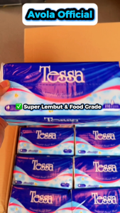 Tisu Tessa 250 Sheet (5 PACK) – Tisu 2 Ply Lembut untuk Kebutuhan Harian Keluarga