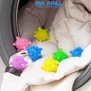 5pcs Bola Karet Pembersih Baju Mesin Cuci A60 Magic Laundry Ball Alat Pembersih Baju Mesin Cuci Laundry