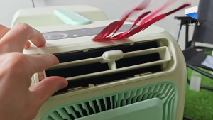 Portable Mobile Air Conditioner Small Room Air Conditioner Portable Air Cooler Rechargeable Electric Fan Home Desktop Air Conditioner For Home Office Camping Tent RV Car Use