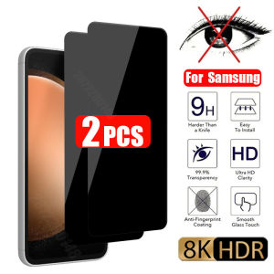 2PCS Anti-spy Screen Protector for Samsung A72 A52 A32 A70 S21 S20 FE 5G Privacy Tempered Glass for Samsung A73 A53 A33 A23 5G