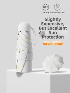 Sunscreen UV Protection Rain & Sun Umbrella Portable