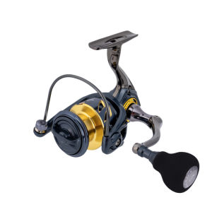 DEUKIO น้ําหนักเบา SPINNING Fishing Reel 3 + 1BB 10 กก.ลาก CNC แกะสลัก SPOOL สําหรับเบสตกปลาน้ําเค็ม COIL