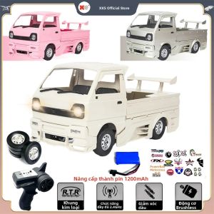 Xe Điều Khiển Từ Xa WPL D12S Tỷ Lệ 1/10 2 Bánh Dẫn Động Phụ Tùng Kim Loại Nâng Cấp Đèn LED Xe Drift Đường Trường Dành Cho Trẻ Em Sẵn Sàng Chạy Đồ Chơi Xe Điều Khiển Từ Xa Quà Tặng