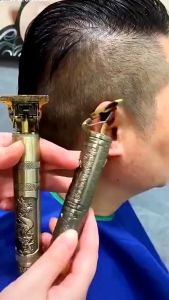 Alat Cukur Rambut Kumis Jenggot Elektrik / Alat Cukur Rambut Vintage T9 Cukuran Naga Dragon / Mesin Cukur Rambut Cas Pemangkas Pemotong Jenggot Termurah Terbaru Promo