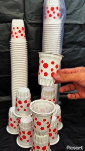 GELAS PLASTIK POLKADOT DURIAN ES BUAH ES PODENG STARINDO ISI 50 PCS TERMURAH