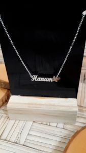 Kalung Nama - Zedd Jewelry: Warna Silver dan Emas Tahan Lama Anti Karat - Cantik Berkualitas Cocok Untuk Kado Hadiah - Regina Necklace: Titanium 18K Gold Plated - COD Bayar Di Tempat