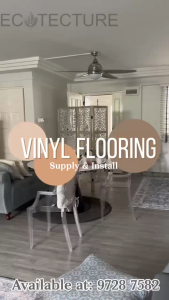 Premium Rubber Molded Vinyl Flooring - Durable Self-Stick Laminate Tiles for Home & Office Renovation [Price Includes Installation] - Various Patterns