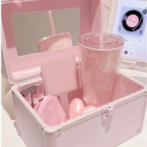 Cốc Giữ Nhiệt 3CE  Ly Giữ Nhiệt Cao Cấp Bình Nước Giữ Nhiệt Cute Nắp Kín Kèm Ống Hút Bình Giữ Nhiệt