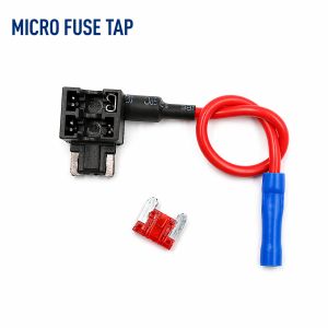 Mini Small Medium Size Car Fuse Tap Holder Add-a-circuit TAP Adapter Micro Mini Standard ATM Blade Fuse Tap