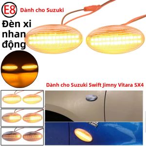 2 Chiếc Năng Động LED Bên Cột Mốc Đèn Repeater Đèn Cho Fiat Sedici Suzuki Grand Vitara Jimny Swift SX4 Vitara XL7 - T10 Giao Diện