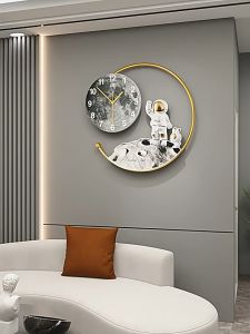 ผลิตภัณฑ์นาฬิกาแขวนผนัง สไตล์โมเดิร์น นาฬิกาแขวนหรู รุ่นทรงนักบินอวกาศ JT21144