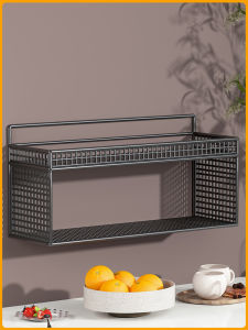 QINQI | No-Drill Wall Mounted Cup Holder Storage Rack