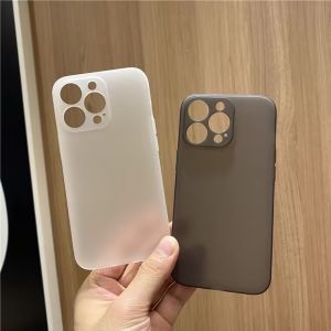 Invisible Ultra-Thin Matte Silicone Phone Case Full Cover Lens Film for 17 pro Max 12 Semi-Transparent Protective Cover for Men And Women 11