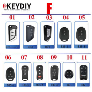 4Pcs/Lot KEYDIY KD Remote Key B01 B05 B09 B10 B11 B12 B15 B18 B21 B22 B25 B27 B28 B29 B30 B33 B34 B35 B36 for KD900 KD-X2 KD-MAX