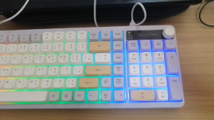 Keyboard Nubwo รุ่นNK56 Connection type USB Wirad มีไฟปรับไฟได้ ใช้กับ Tablet ได้ทุกรุ่น