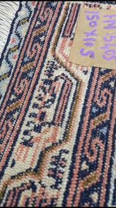 TABRIZ CARPETS SENNEH Persian Hand knotted Carpet Area Rug Authentic 150x115 in-stock