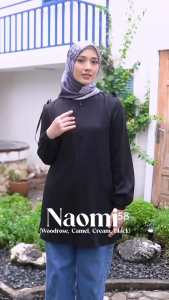 BLOUSE ETHICA NAOMI 58 ATASAN WANITA TERBARU DAILY KASUAL KEKINIAN KONDANGAN KULIAH TERMURAHHH