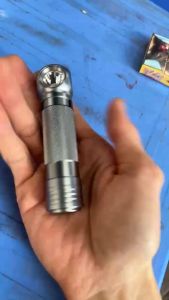 Đèn pin đội đầu Mantaray H6 XPL V5 đèn pin gù làm việc pin 18650 vỏ hợp kim nhôm chống nước vó clip cài đèn pha đeo trán