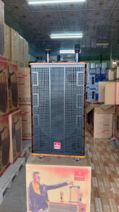 { CHÍNH HÃNG } Loa kéo di dộng HOZING 1503 loa gỗ 3 đường tiếng  bass 40 công suất 850W/ Tặng 2 micro UHF kim loại