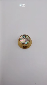 Knob Gitar Guitar Bell Metal Abalone C-1004-SL Gold